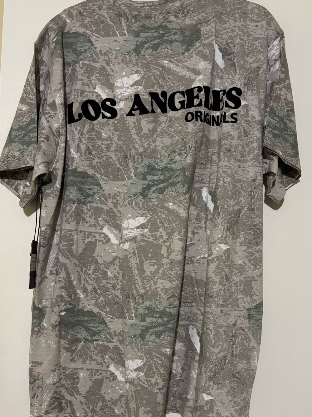 Short-Sleeve Camo Tee - Green/Gray